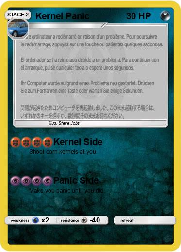 Pokemon Kernel Panic