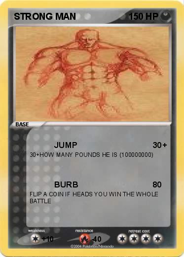 Pokemon STRONG MAN