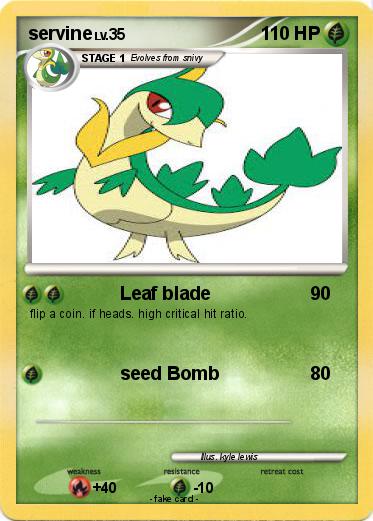 Pokemon servine
