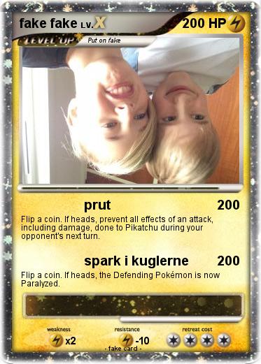Pokemon fake fake