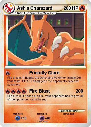 Pokemon Ash's Charazard