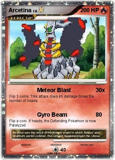 Pokemon Arcetina