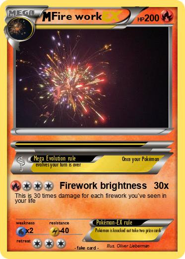 Pokemon Fire work