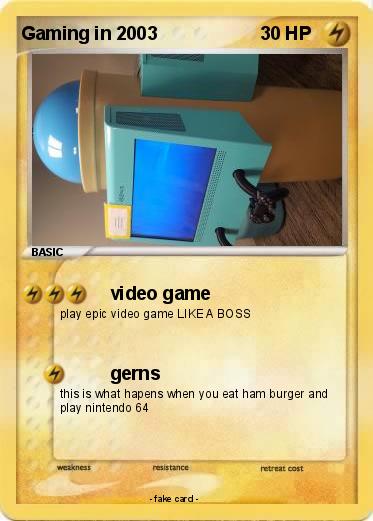 Pokemon Gaming in 2003