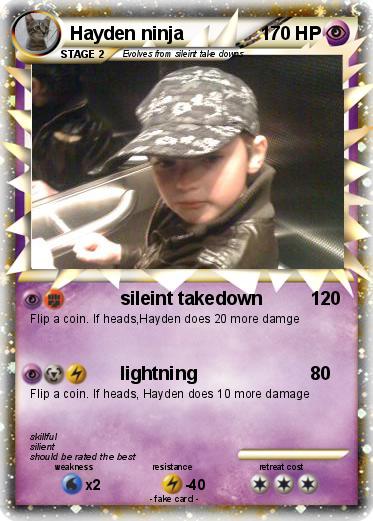 Pokemon Hayden ninja