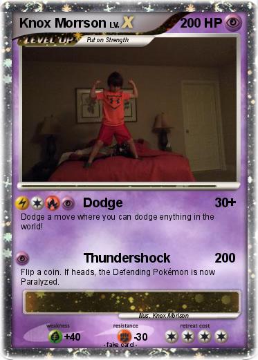 Pokemon Knox Morrson