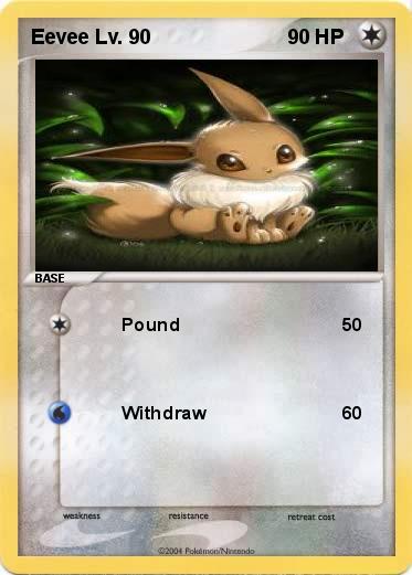 Pokemon Eevee Lv. 90