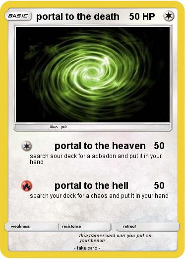 Pokemon portal to the death