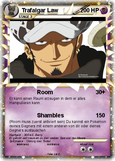 Pokemon Trafalgar Law