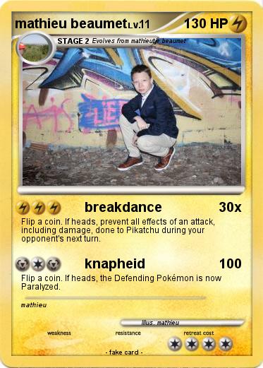Pokemon mathieu beaumet