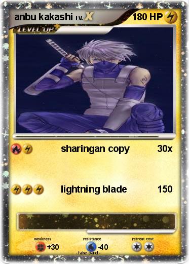 Pokemon anbu kakashi