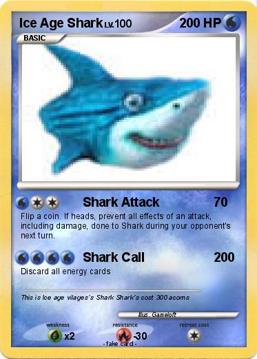 Pokemon Ice Age Shark