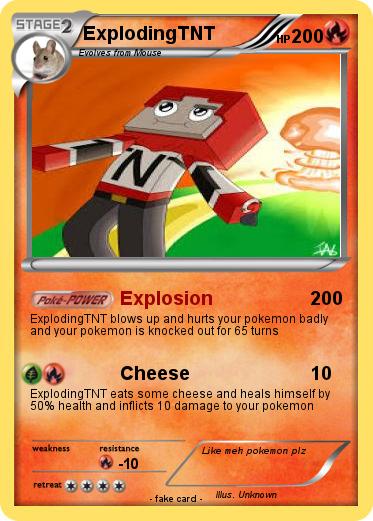 Pokemon ExplodingTNT