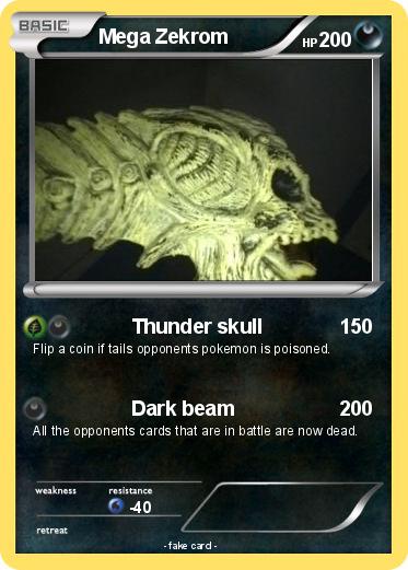 Pokemon Mega Zekrom