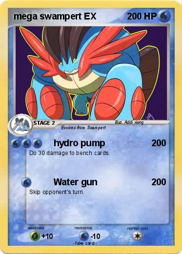 Pokemon mega swampert EX