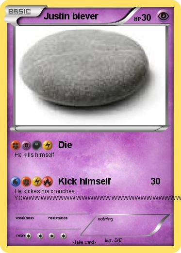 Pokemon Justin biever