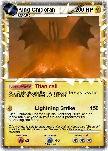 Pokemon King Ghidorah