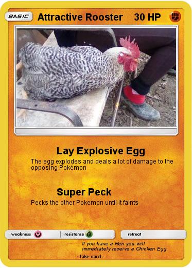Pokemon Attractive Rooster