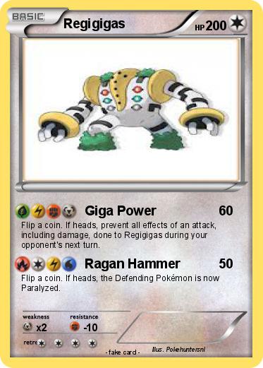 Pokemon Regigigas