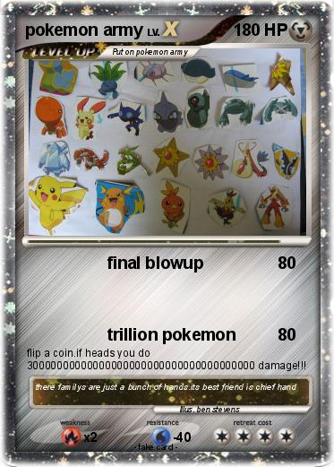 Pokemon pokemon army
