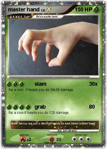 Pokemon master hand