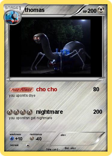 Pokemon thomas