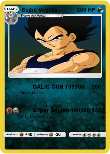Pokemon Ssjbe Vegeta