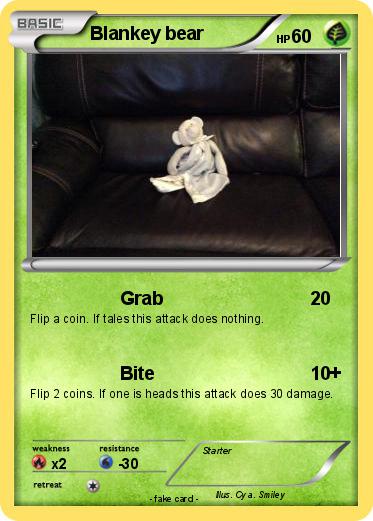 Pokemon Blankey bear