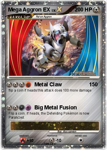 Pokemon Mega Aggron EX