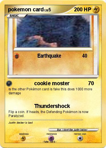Pokemon pokemon card