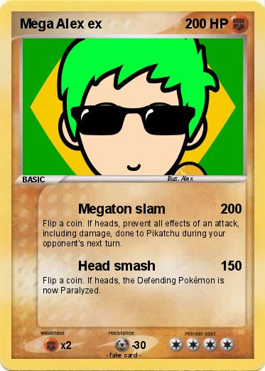 Pokemon Mega Alex ex