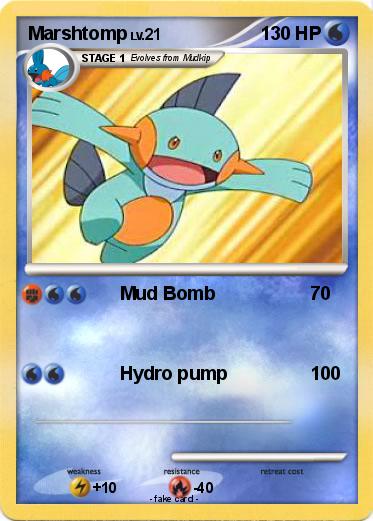 Pokemon Marshtomp