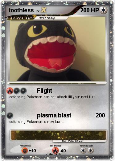 Pokemon toothless