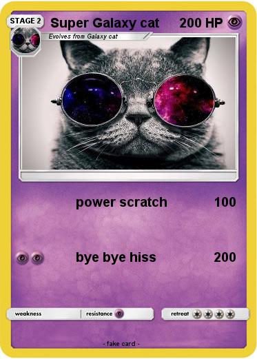 Pokemon Super Galaxy cat