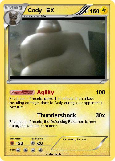 Pokemon Cody   EX