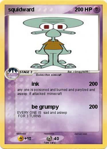 Pokemon squidward