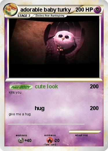 Pokemon adorable baby turky