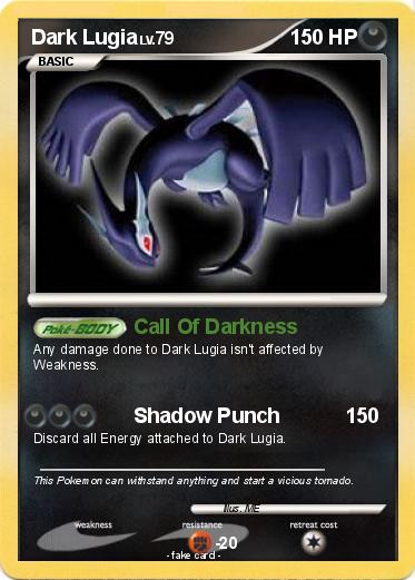 Pokemon Dark Lugia