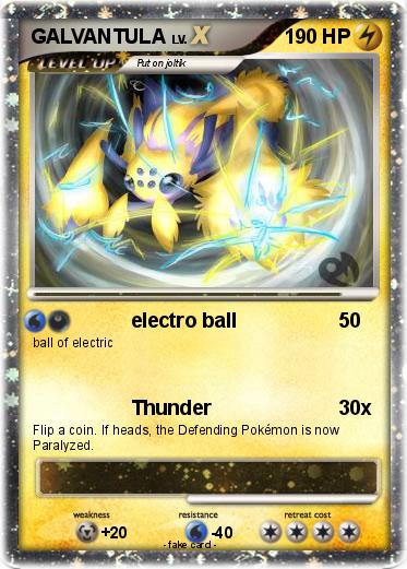 Pokemon GALVANTULA