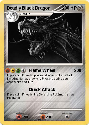 Pokemon Deadly Black Dragon