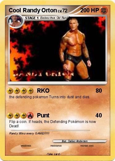 Pokemon Cool Randy Orton