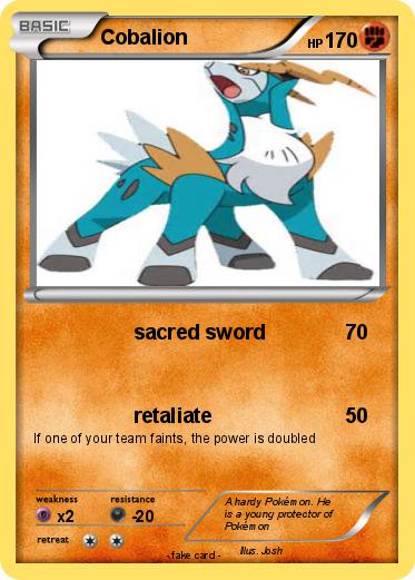 Pokemon Cobalion