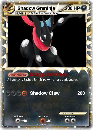 Pokemon Shadow Greninja