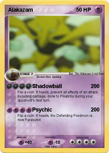 Pokemon Alakazam