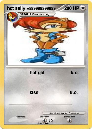 Pokemon hot sally