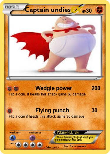 Pokemon Captain undies