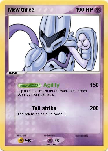 Pokemon Mew three