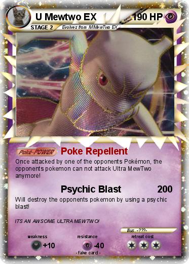 Pokemon U Mewtwo EX