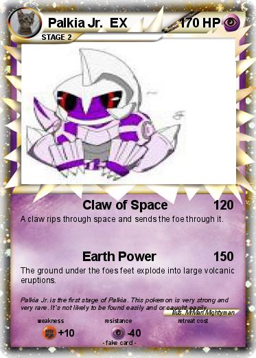 Pokemon Palkia Jr.  EX
