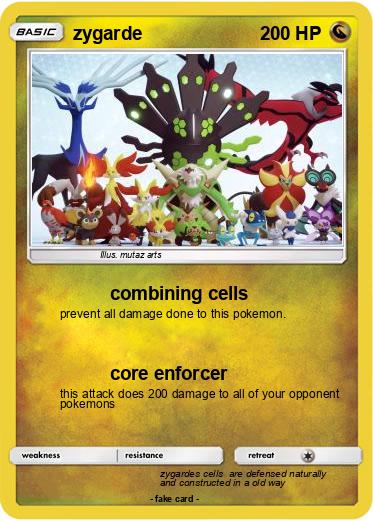 Pokemon zygarde